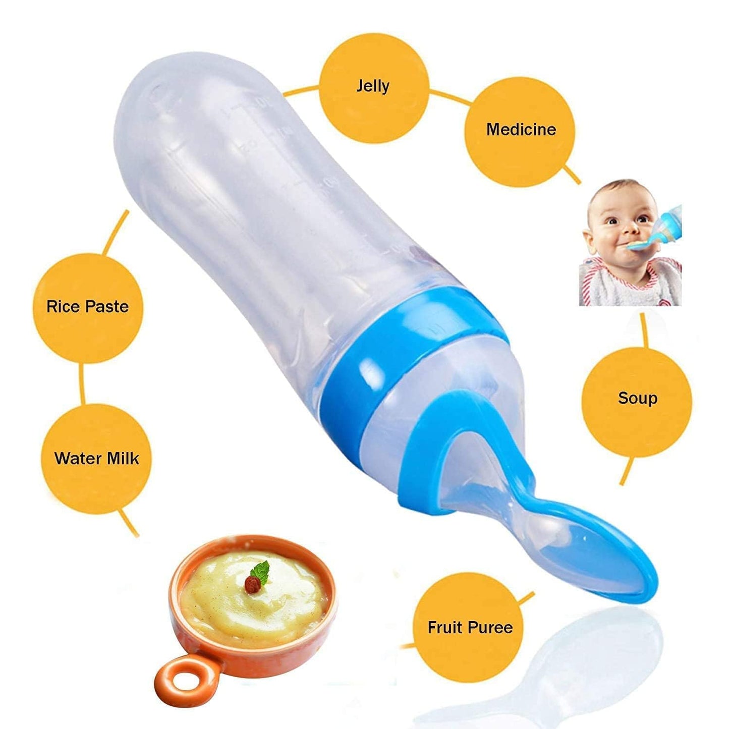 Little Bee® Silicon Baby Teething Toys for Newborn Infant BPA Free Natural Organic Nipple Teethers for Newborn Infant, Babies/Silicone Dental Care Teether