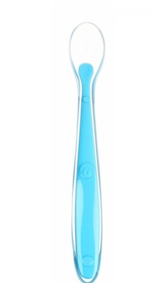 Little Bee® Premium Silicone Baby Spoon – Soft, Safe & Ergonomic Feeding Spoon for Infant