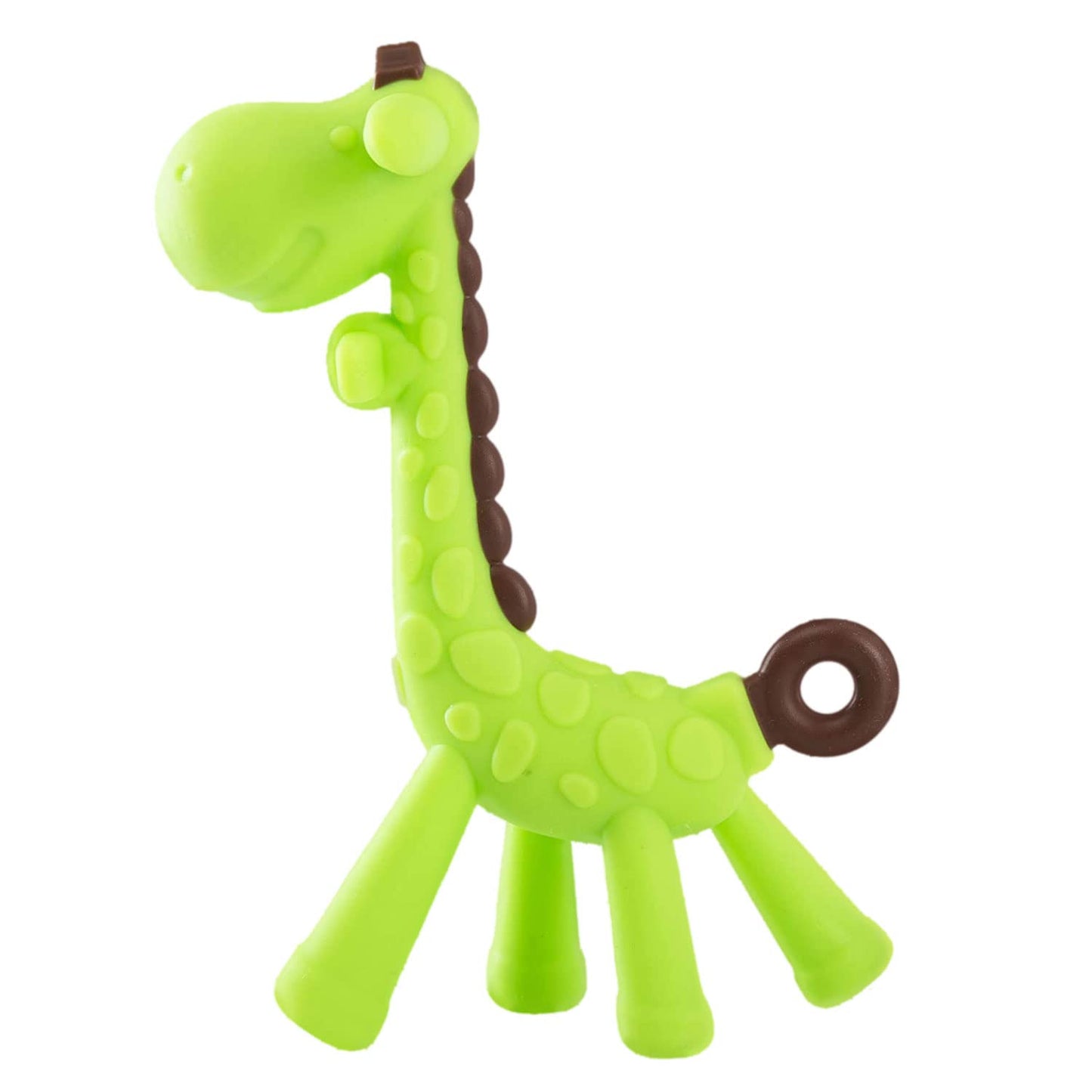 Little Bee Soft Silicone Giraffe Teether | BPA-Free Baby Teether | Safe Teething Toy for Infants & Toddlers (4 Months β 3 Years)