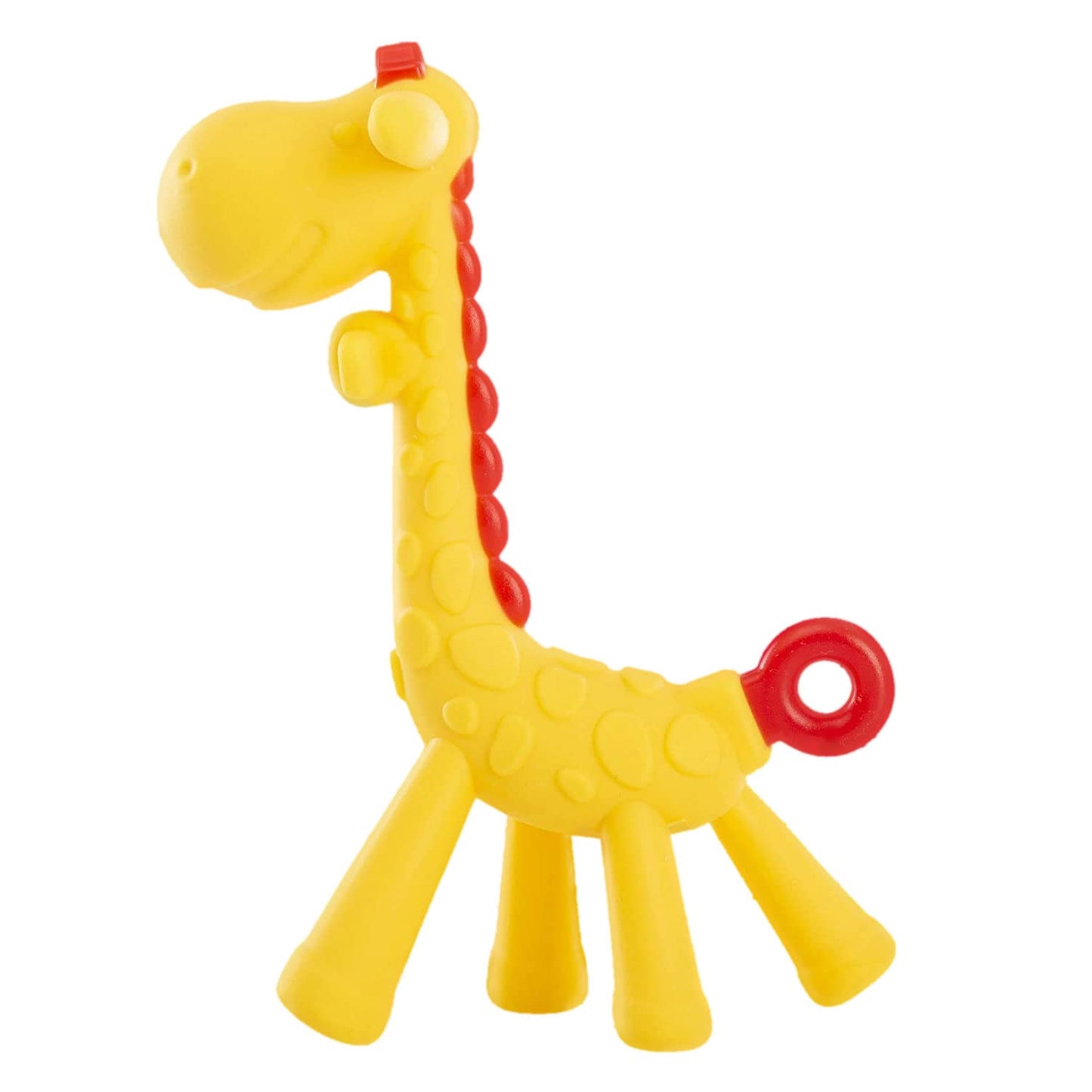 Little Bee Soft Silicone Giraffe Teether | BPA-Free Baby Teether | Safe Teething Toy for Infants & Toddlers (4 Months β 3 Years)