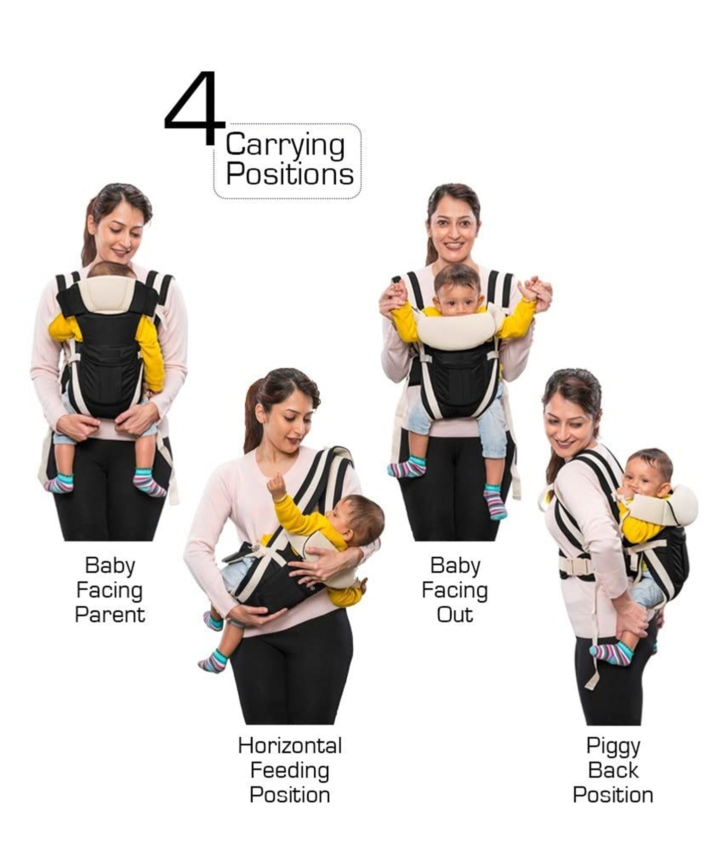 Little Bee® 4-in-1 Baby Carrier