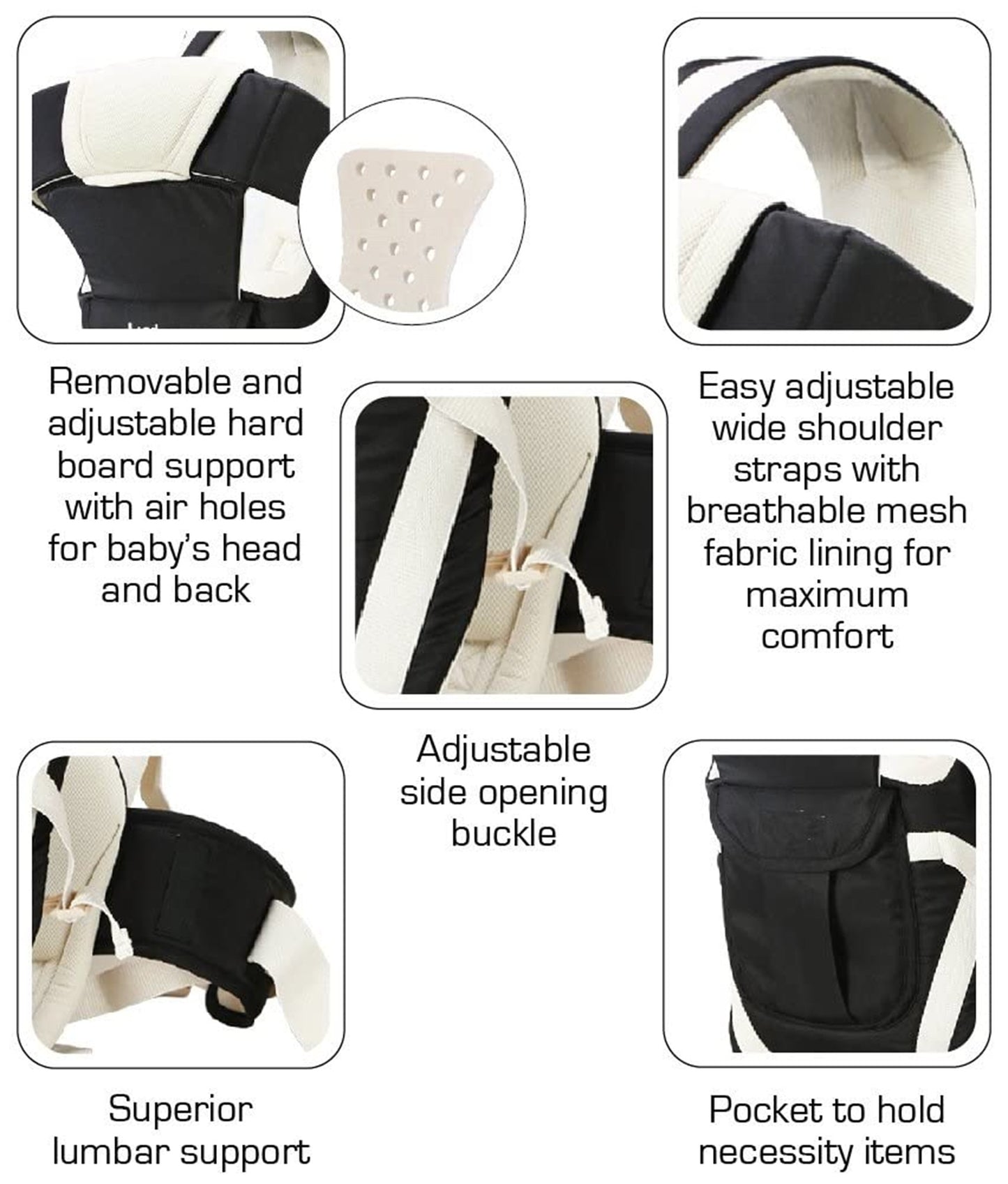 Little Bee® 4-in-1 Baby Carrier