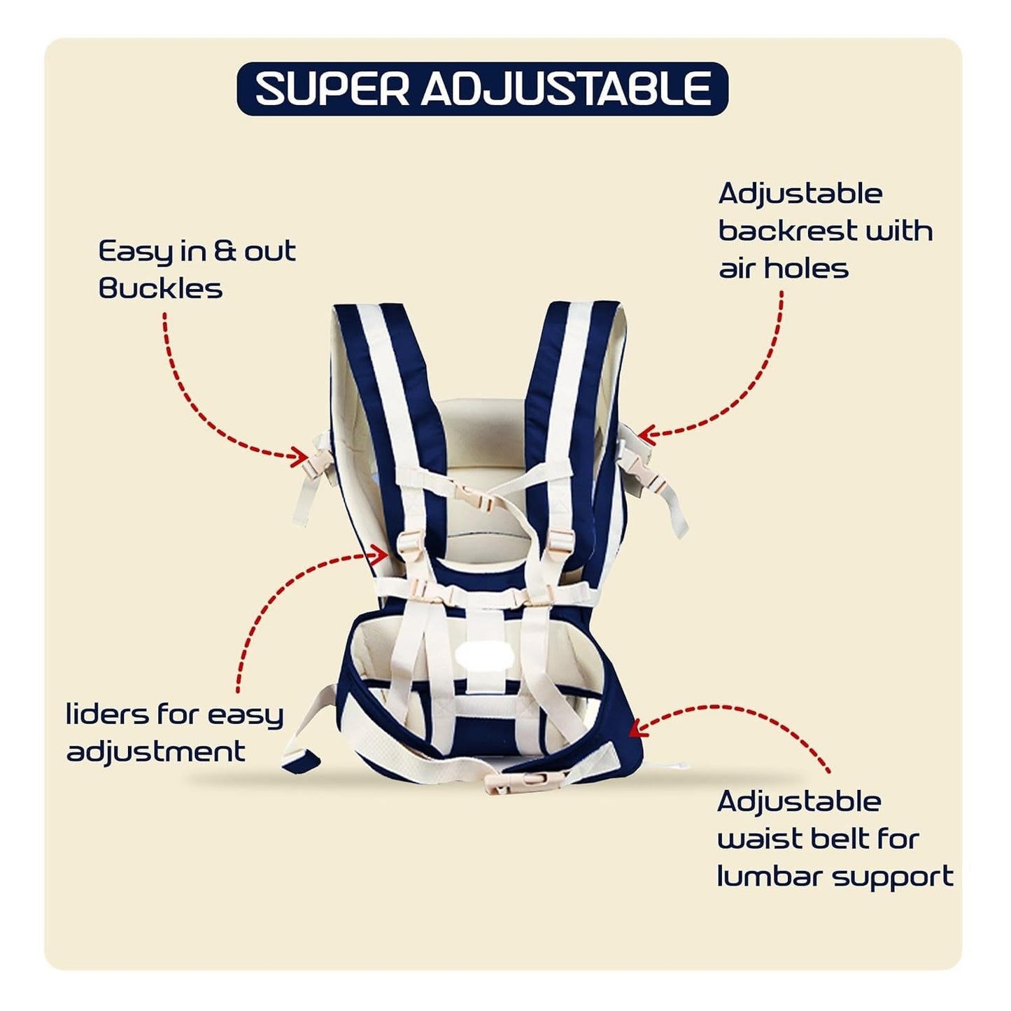 Little Bee® 4-in-1 Baby Carrier