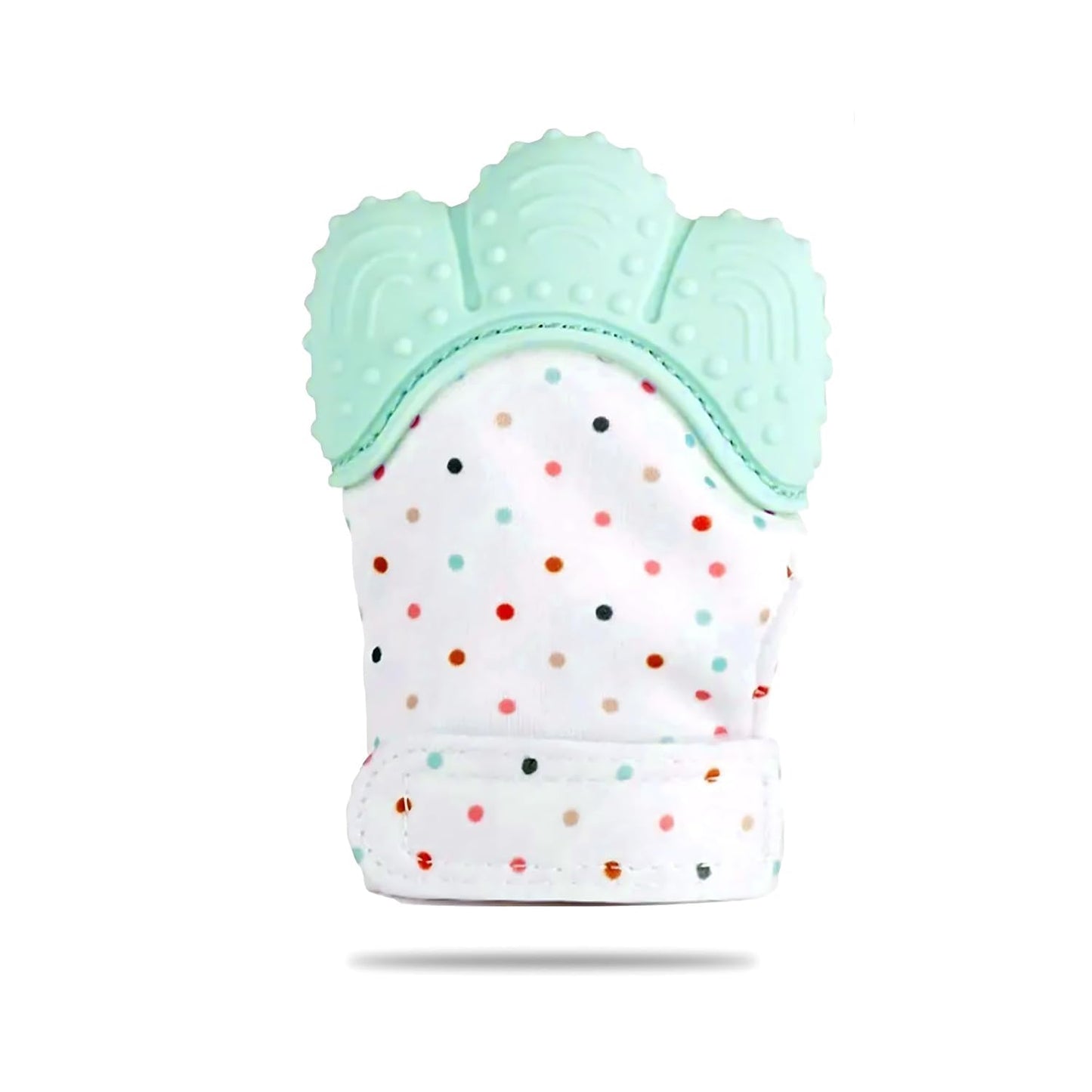 Little Bee Luxury Baby Teether Mittens β Silicone Teething Gloves for 3β36 Months | Adjustable, Washable, Chewable Mittens for Babies