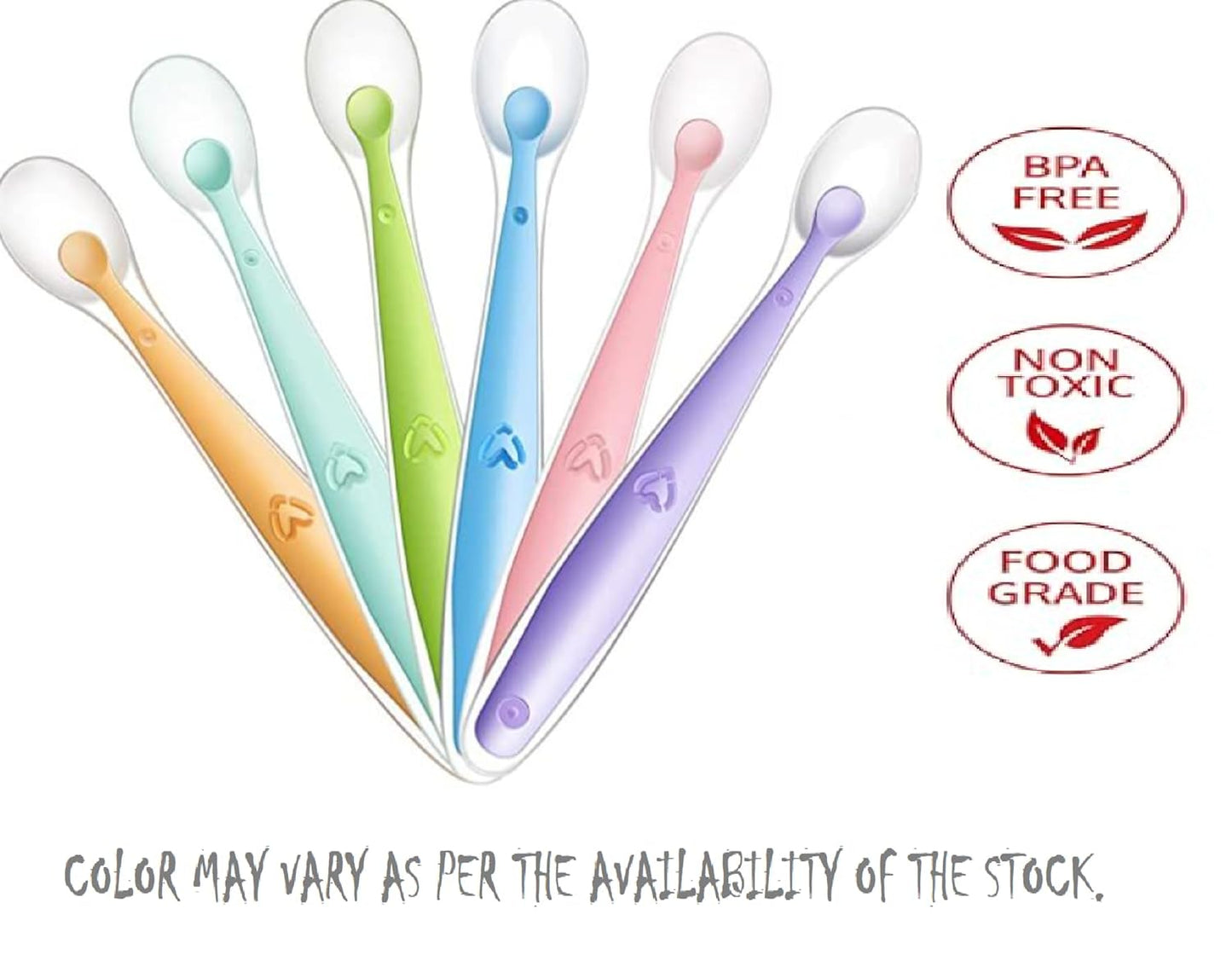 Little Bee® Premium Silicone Baby Spoon – Soft, Safe & Ergonomic Feeding Spoon for Infant