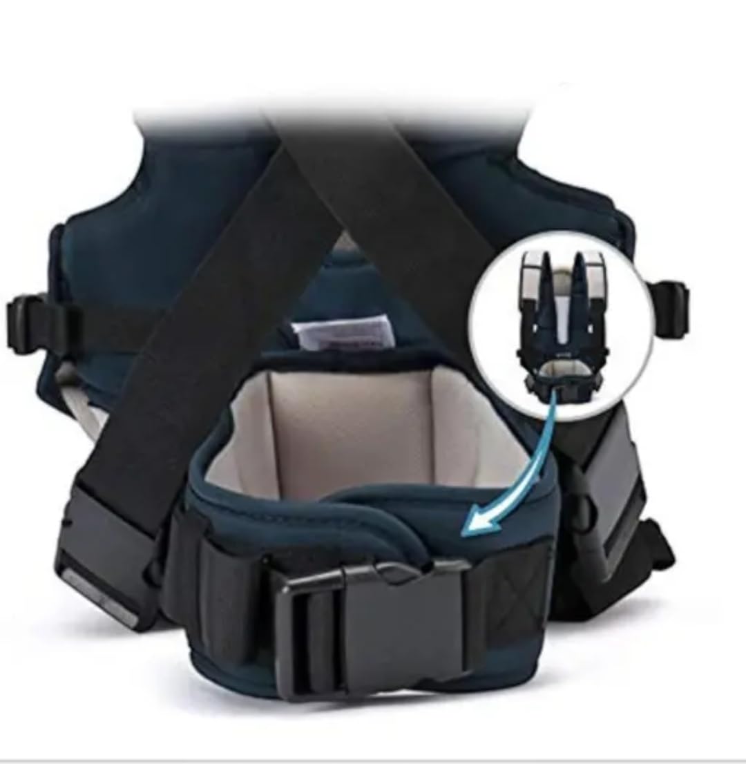 3-in-1 Rabbit Baby Carrier, Multifunctional Ergonomic, Breathable Adjustable Design for Newborns to Toddlers, 0-24 Months