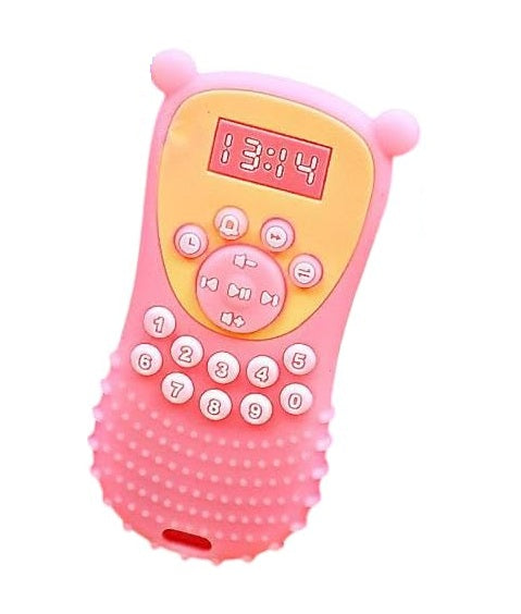 Little Bee® Silicone Remote Teether – Safe & Soothing Baby Teething Toy