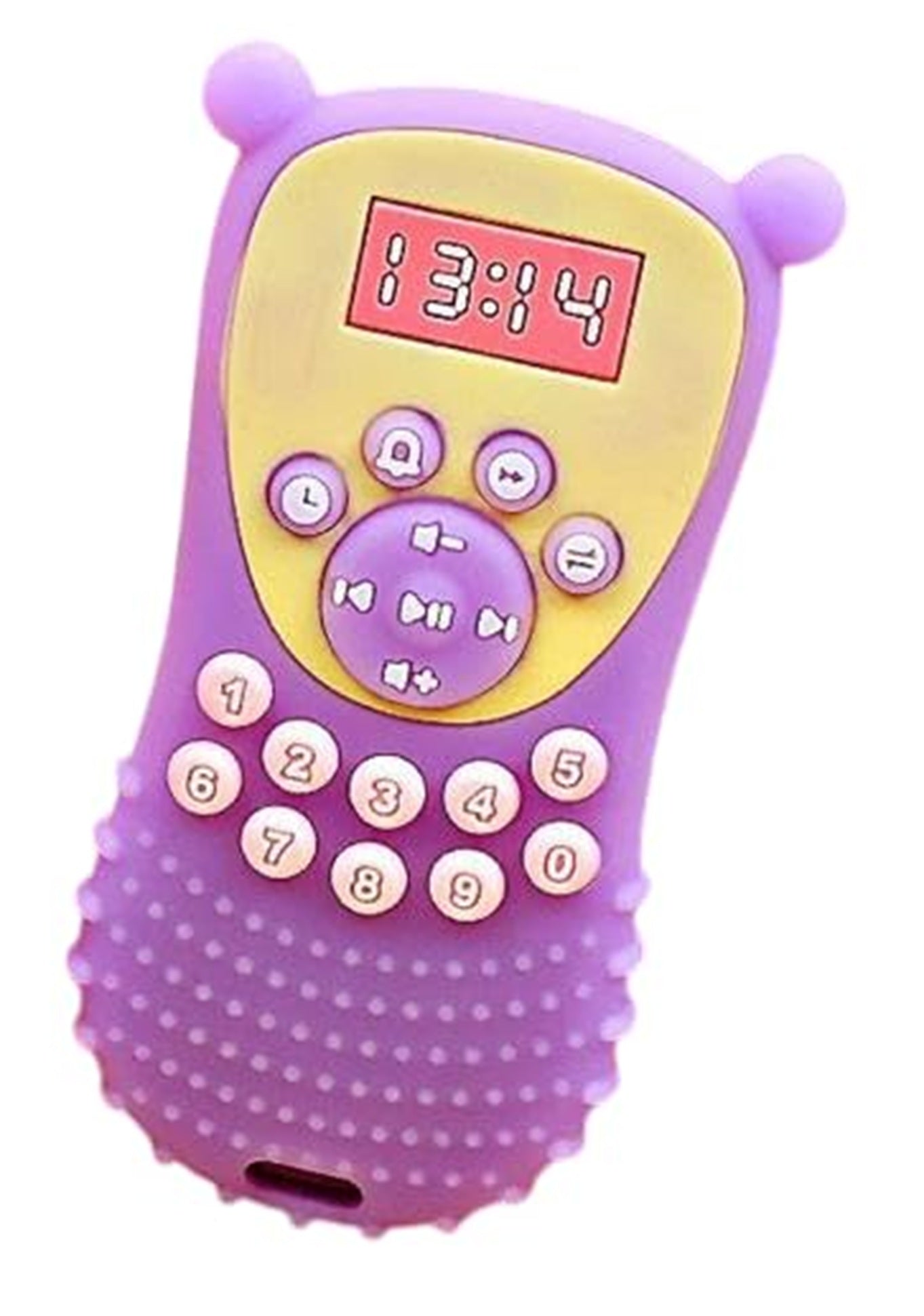 Little Bee® Silicone Remote Teether – Safe & Soothing Baby Teething Toy