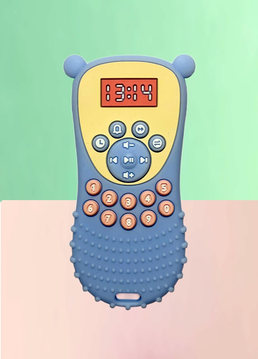 Little Bee® Silicone Remote Teether – Safe & Soothing Baby Teething Toy